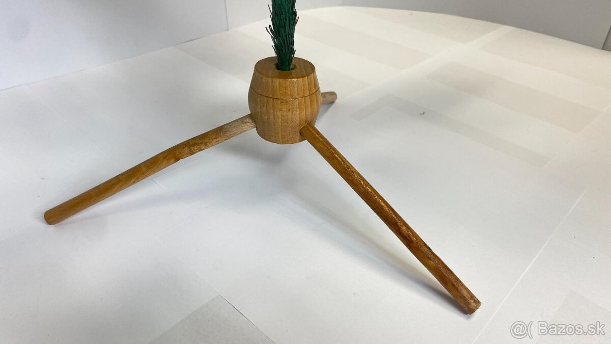 Umelý, socialistický, retro vianočný stromček, strom - 9