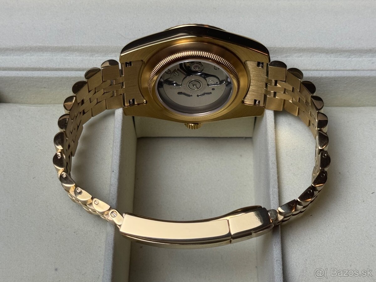 Seiko Custom Mod Watch Hodinky Datejust Gold - 9