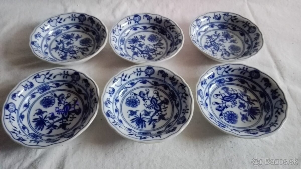 Cibulák 3 druhy misy / misky kompótové / šalátové - 9