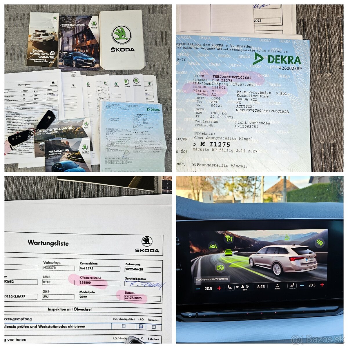 Škoda Octavia Combi IV 2.0 TDI DSG F1 Clever DVD Matrix ACC - 9