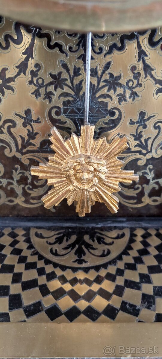 Francúzske hodiny BOULLE Jouffroy 19. stor. - 9