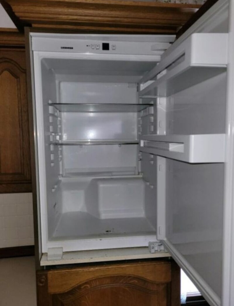 Rustikální dubová linka do U se spotřebiči,6236 - 9