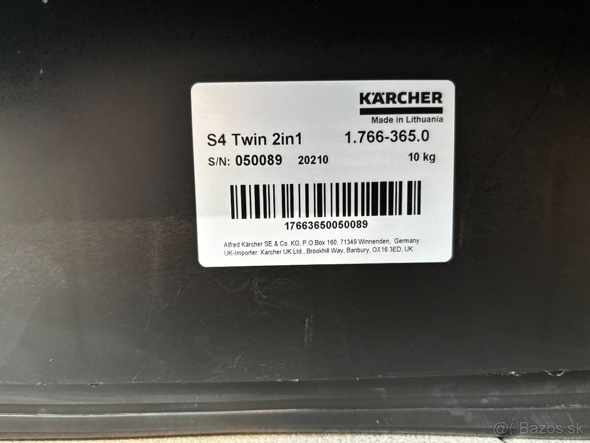 Kärcher zametací stroj S 4 Twin - 9