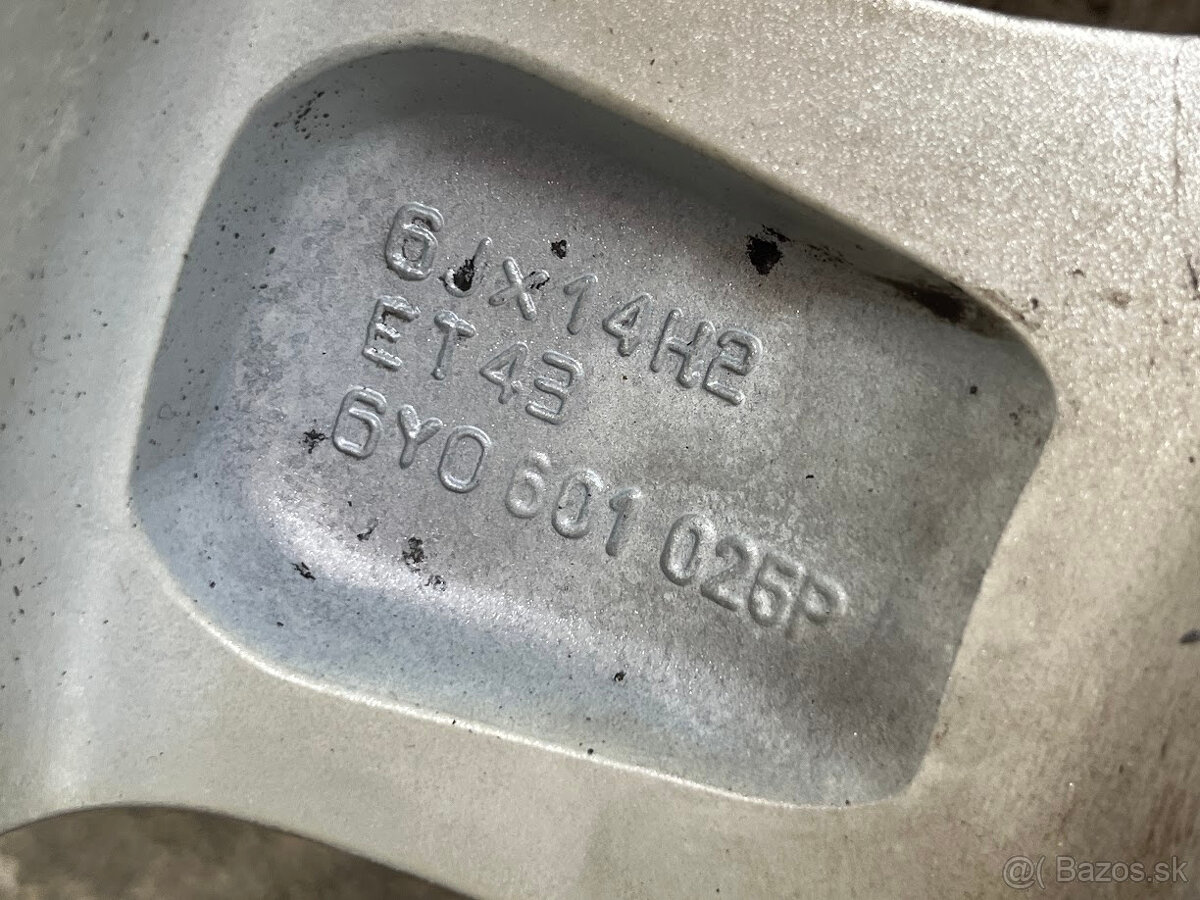 Disky Škoda Fabia 5x100 R14 - 9