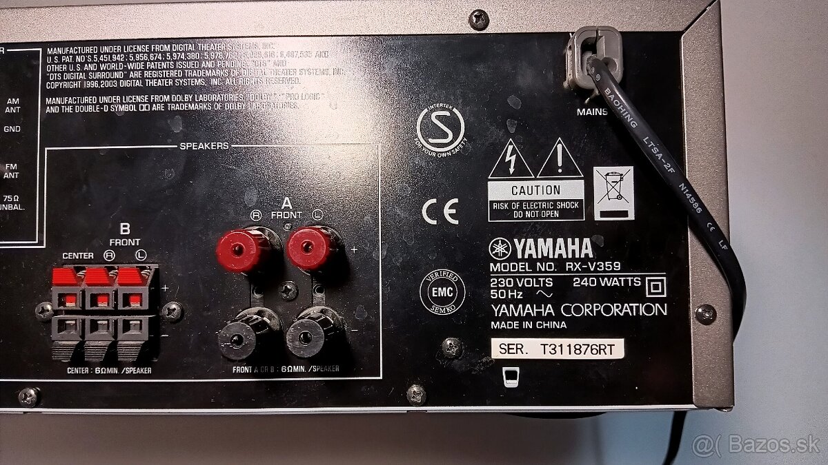 Yamaha RX-V 359 - 9