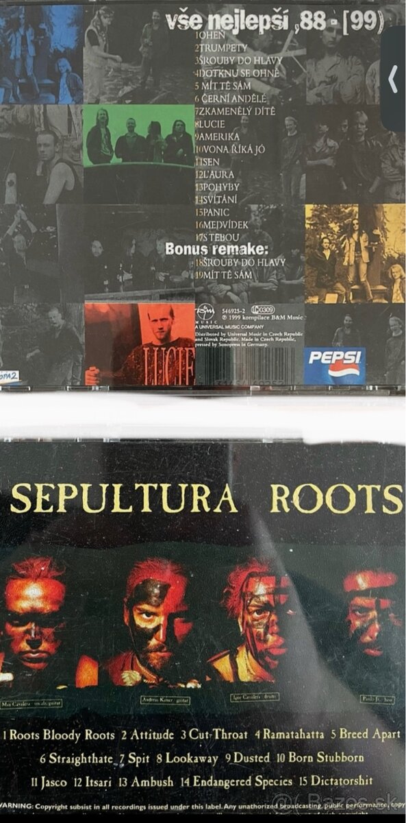 CD - ROCK,METAL..., - 9