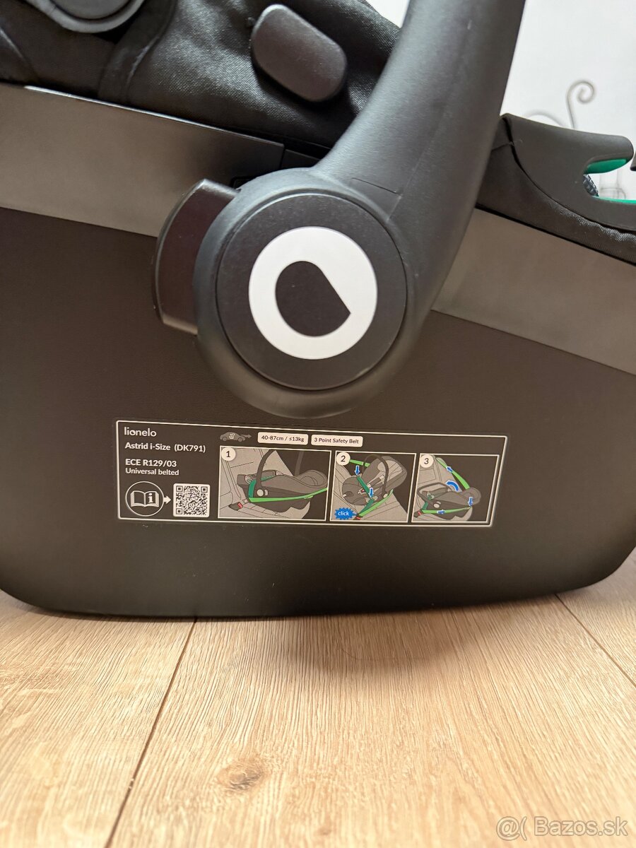 Autosedačka (vajíčko) Lionelo astrid i-size+ Isofix - 9