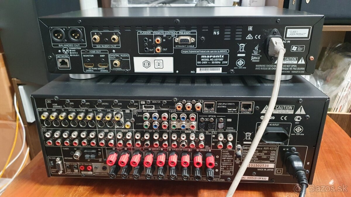 Denon AVR 4310 Marantz UD 7007 - 9