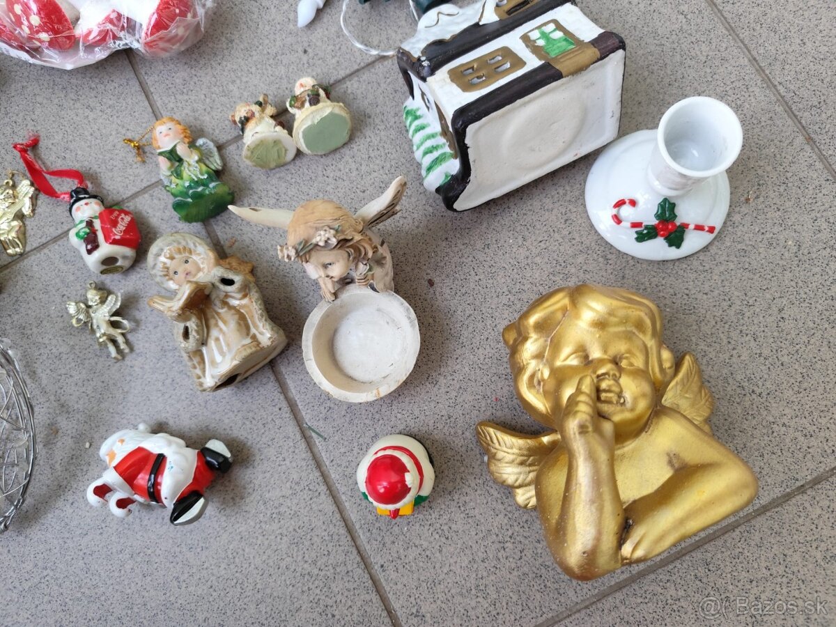 Predám tieto Vianočné dekorácie. Cena za celok. Osobne v Trn - 9