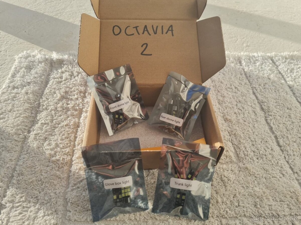 LED osvetlenie interieru pre ŠKODA - 9