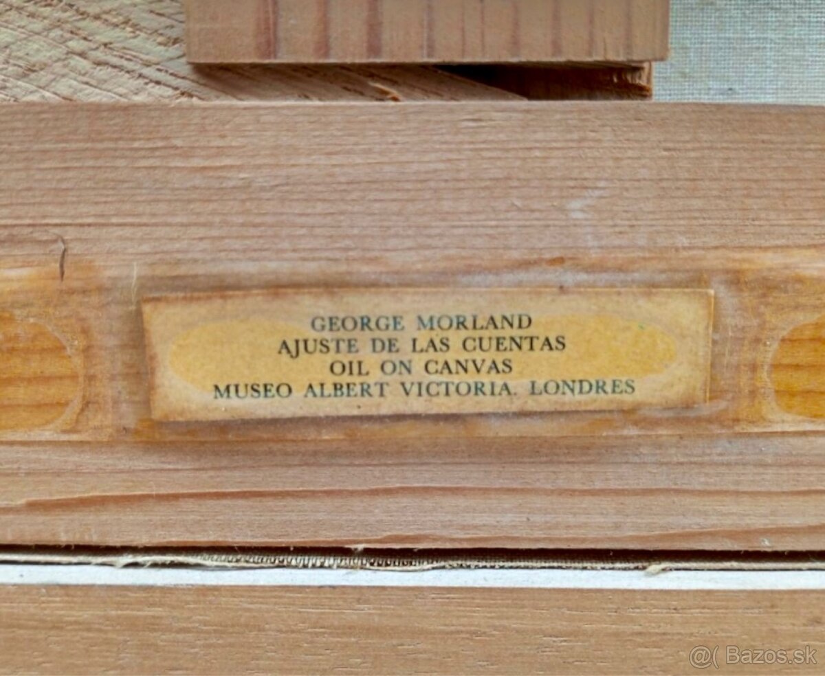 George Morland - Scéna v stajni - Albert & Victoria Museum - 9