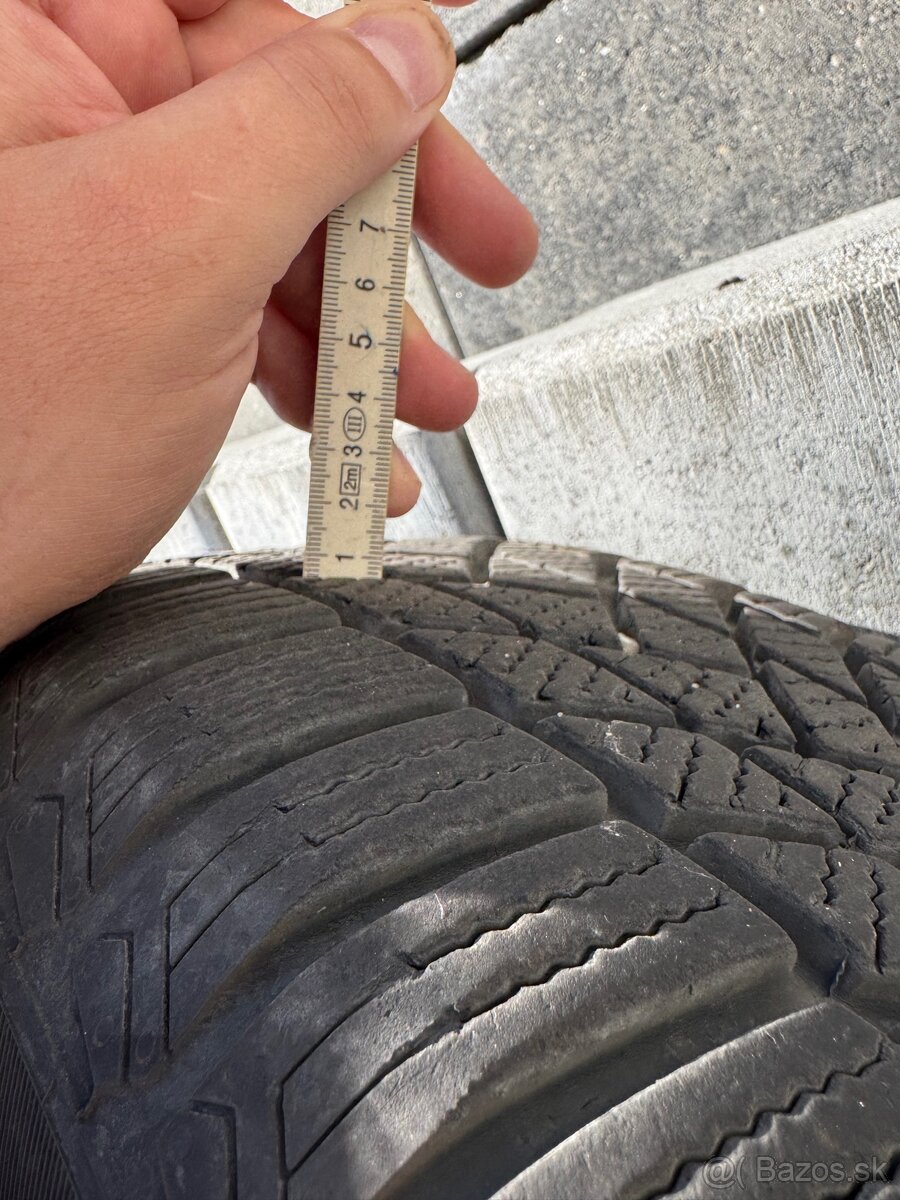 VW 195/65/15 Originálna Zimná sada kolies, Golf - 9