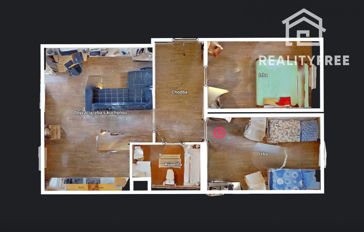 Na predaj: 3 izbový byt 65 m² , Rohovce, okres. Dun. Streda - 9