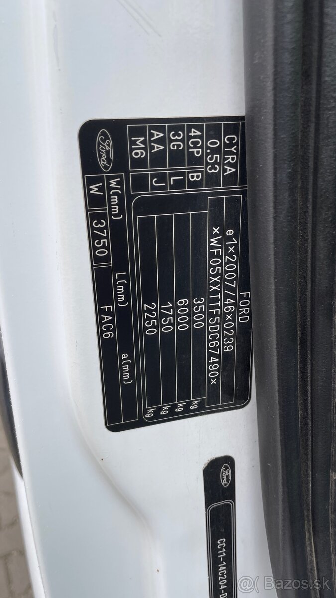 FORD TRANSIT 6- Miestny - NA PREDAJ - 9