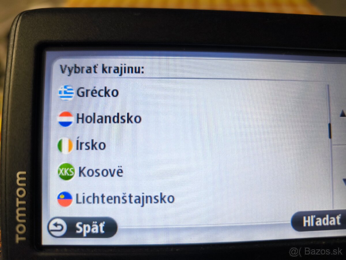 Predám gps navigáciu TomTom start xl Central europe - 9