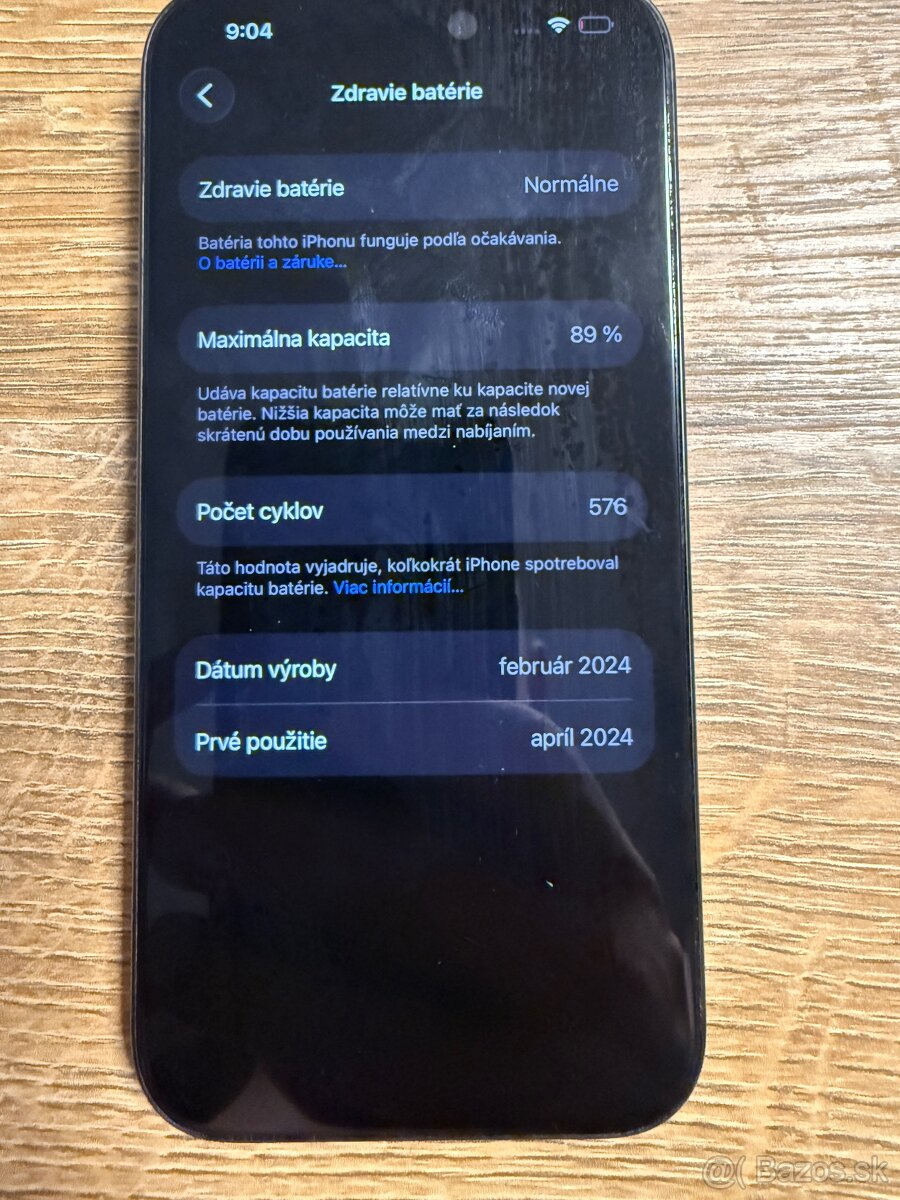 Apple iPhone 15 Pro 128GB - 9