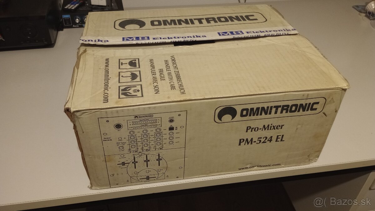 Mixážny pult Omnitronic PM-524 EL - 9