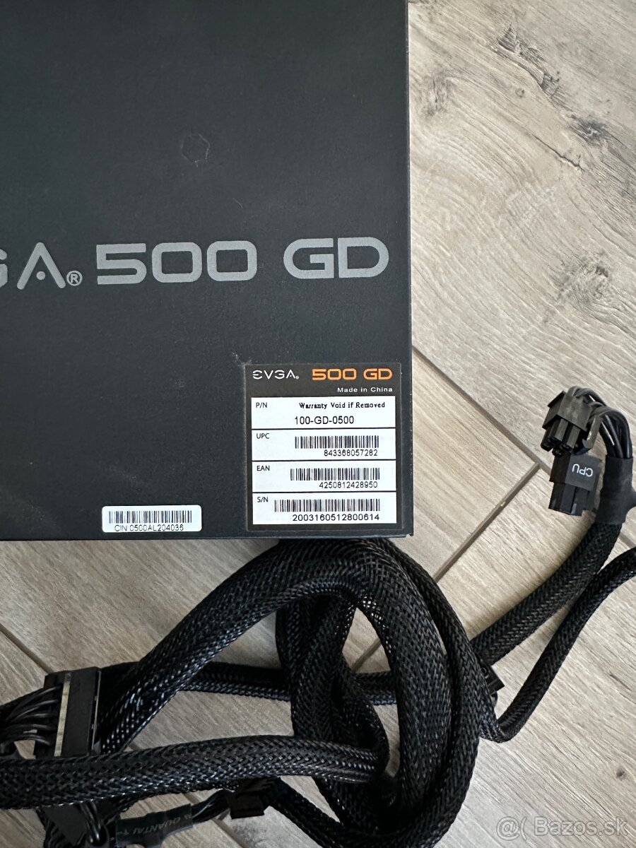 Predám Grafickú Kartu – GTX 1060 3GB + Zdroj EVGA 500 GD - 9