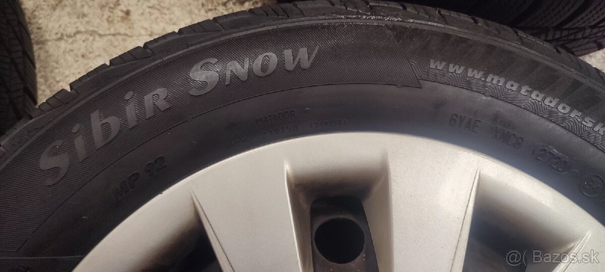 Zimná sada kolies 5x114.3 r15 - 9