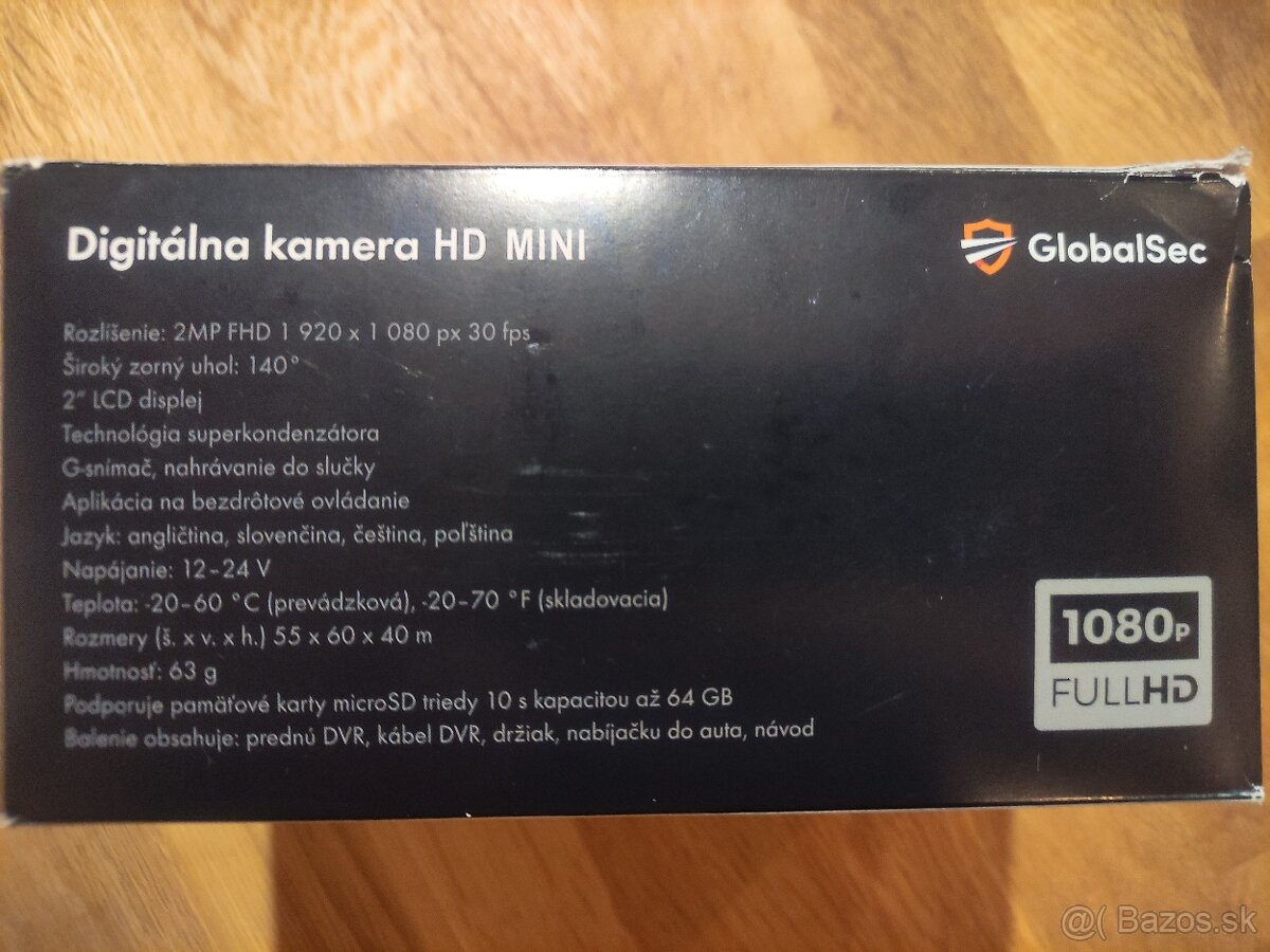 Autokamera GlobalSec Full HD mini a GS e-tag - 9