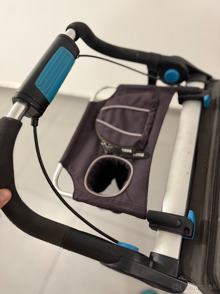 Predám kočík Thule Glide 2 +vanička+ adaptéry na autosedacku - 9