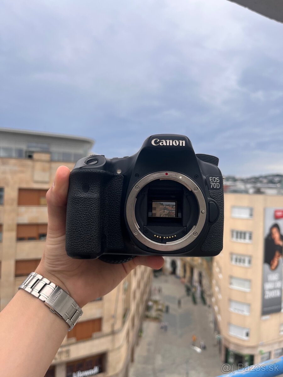 Canon EOS 70D – telo, plne funkčné, dobrý stav - 9
