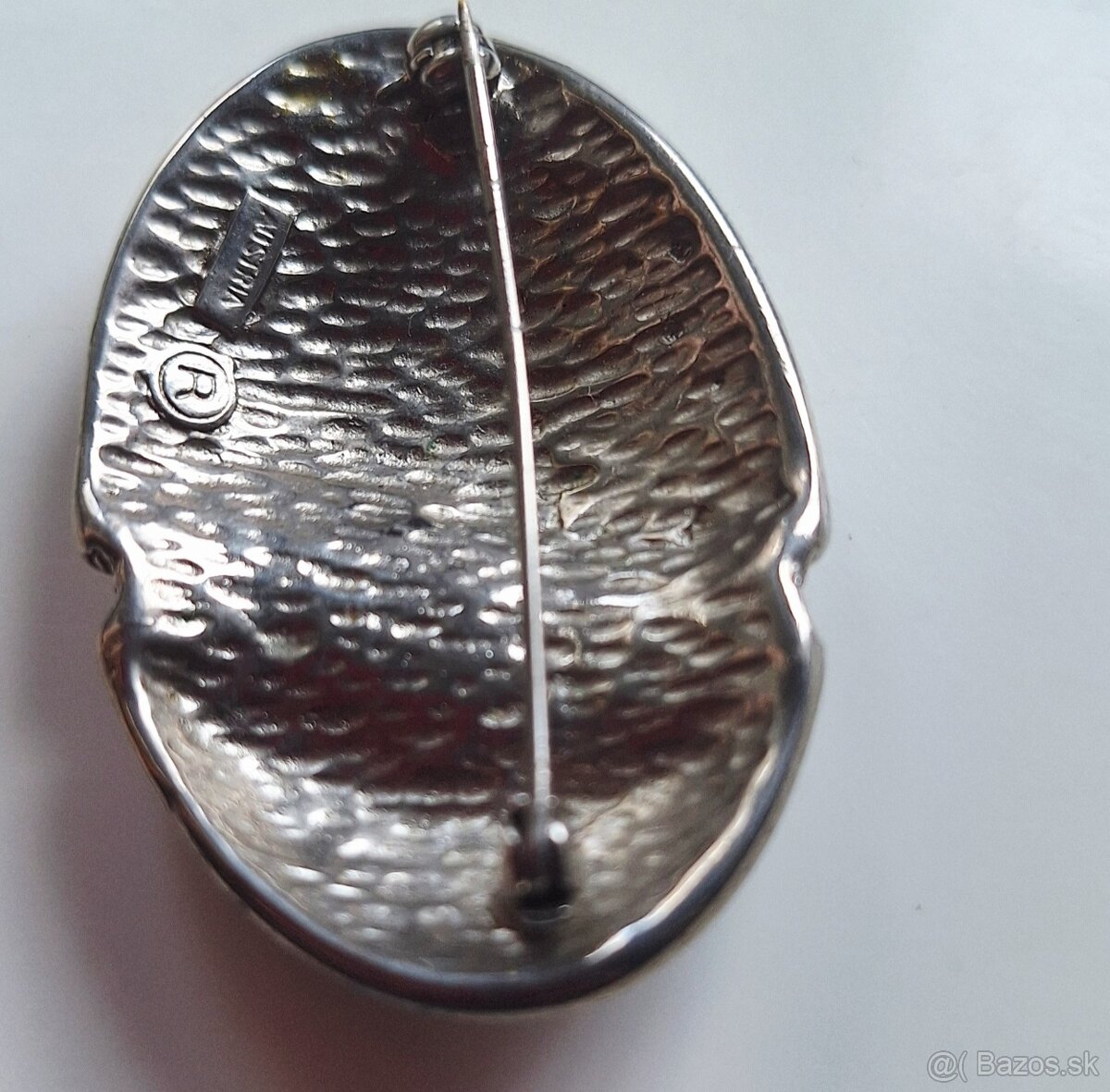 Podnos Berndorf a starožitné brošne - 9