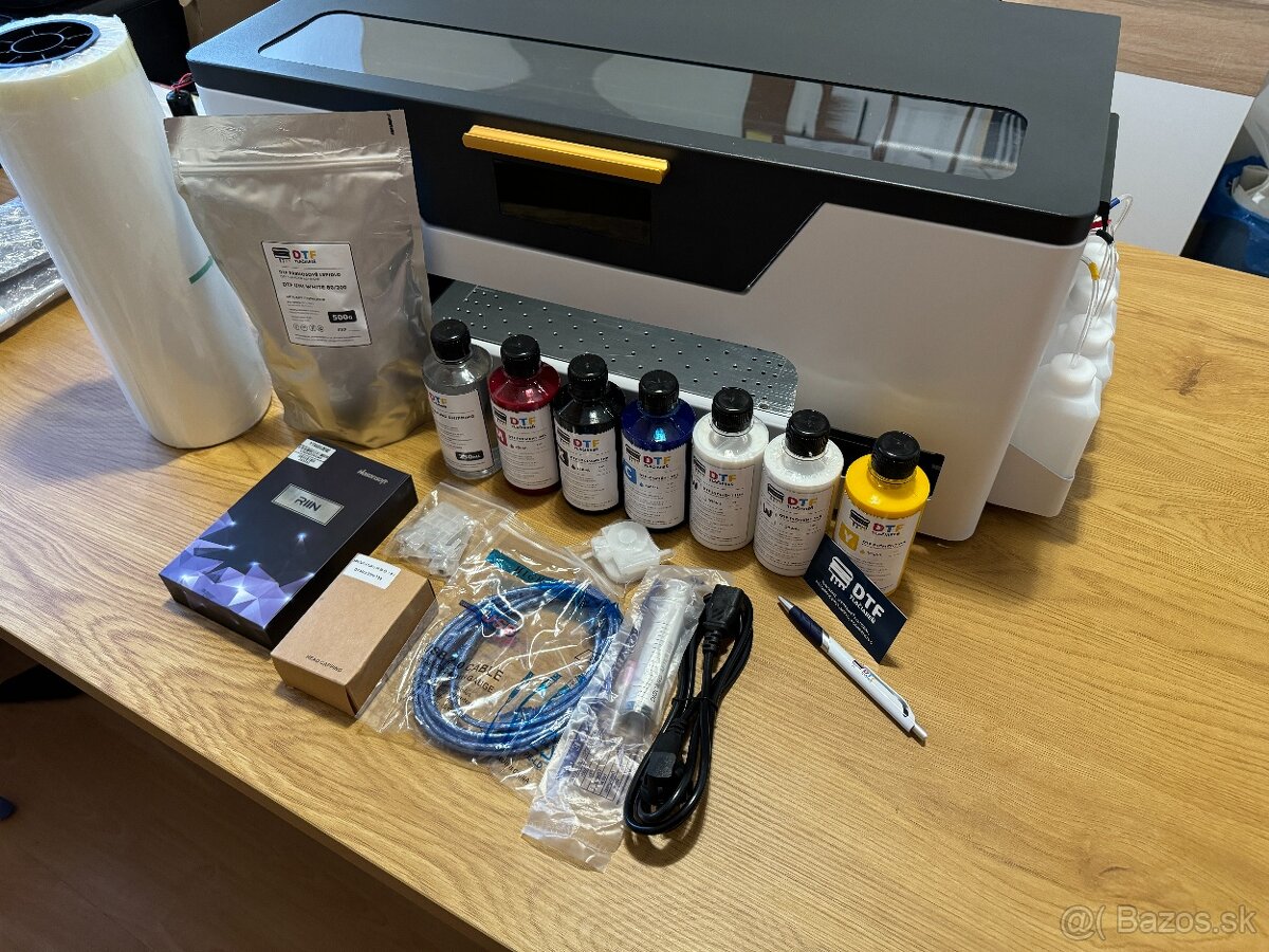 Zľava: Profi DTF Tlačiareň malých rozmerov, tlače max 34cm - 9