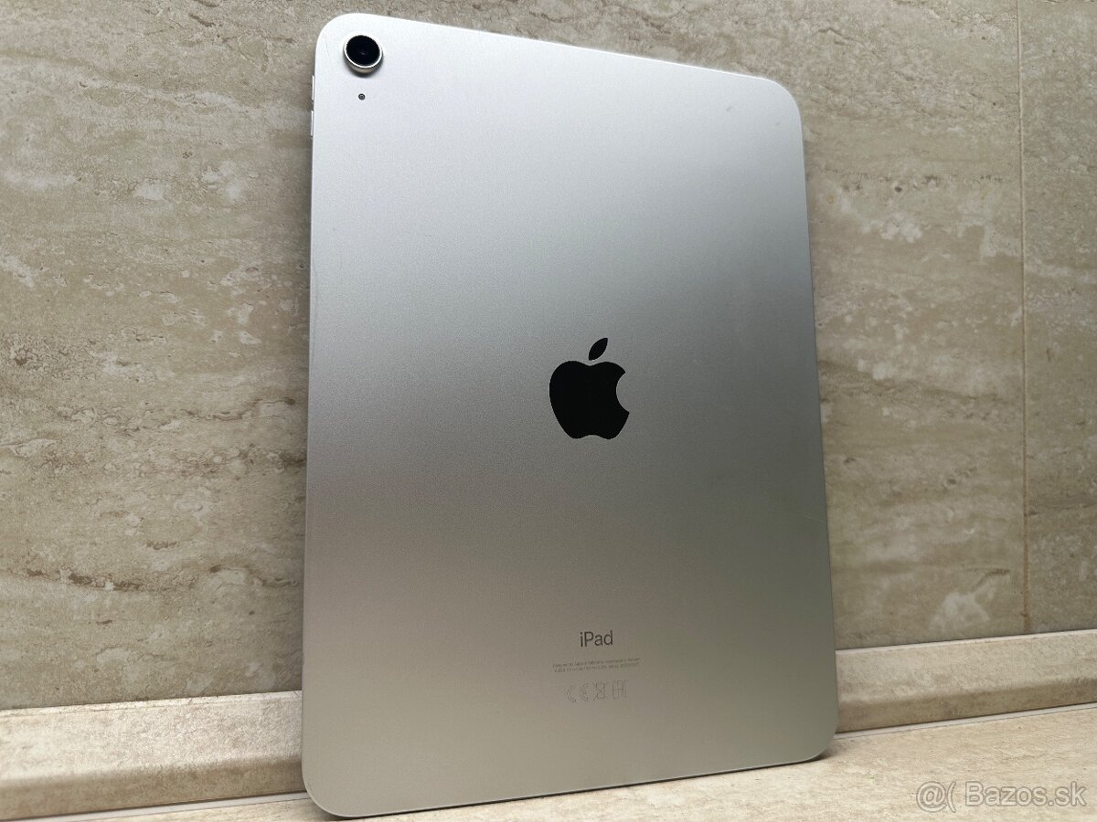 Apple iPad 10.9 (2022) 256GB Wi-Fi Silver, záruka - 9