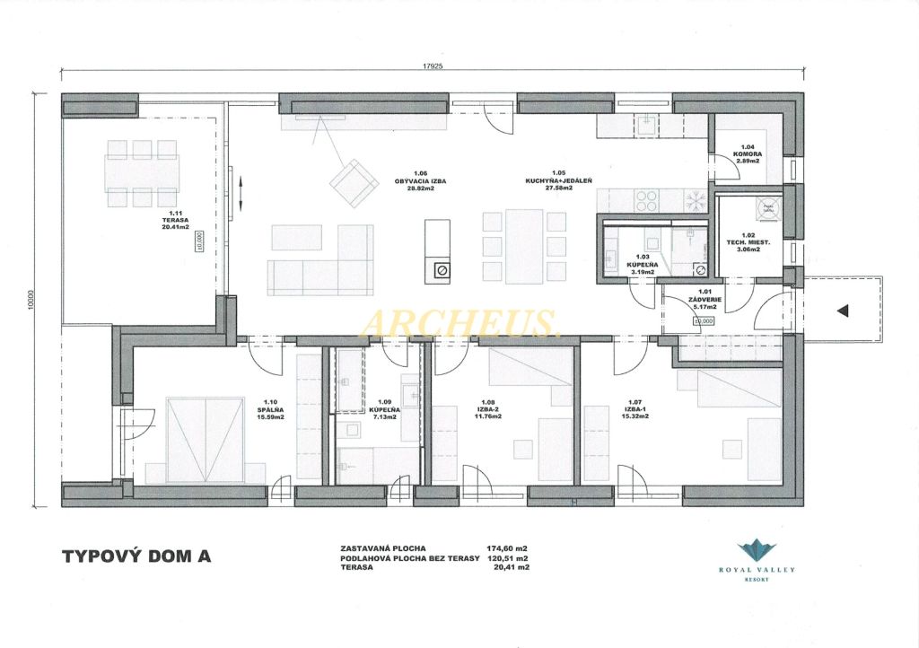 EXKLUZÍVNE/4 izb. dom – hrubá stavba, 884 m2, Malý Slavkov - 9