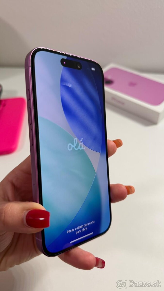 Predám IPhone 16 128GB Ružový - 9