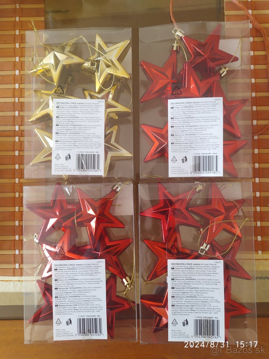 PREDÁM OZDOBY A SVETLÁ NA VIANOČNÝ STROMČEK.. - 9