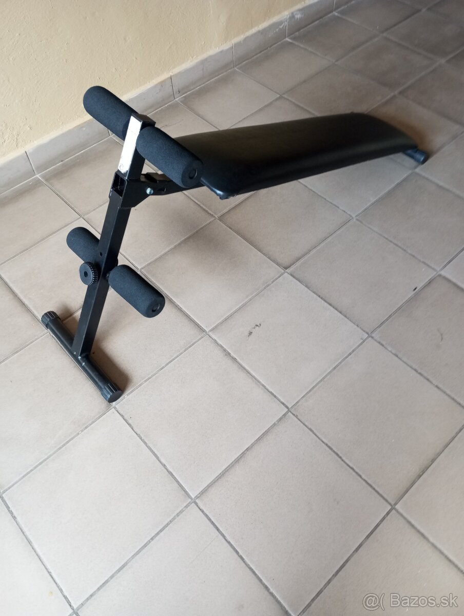 Šikmá lavička na brucho - za 1/2 ceny - 9