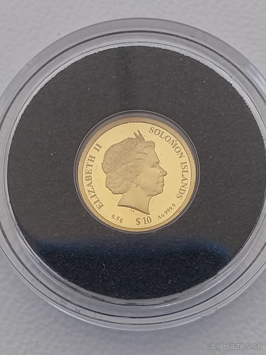 Zlaté investičné 0,5 gramove mince - 9