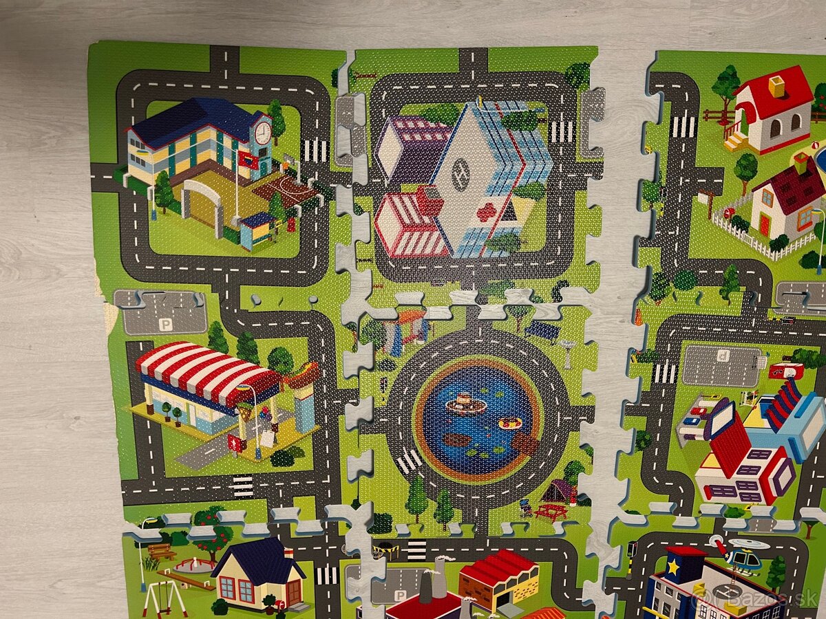 penova skladačka -skladačka pre deti na zem - 9