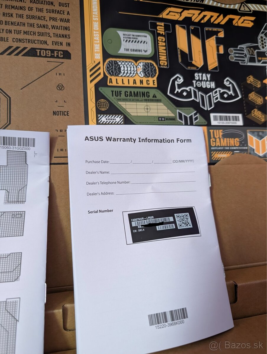 ASUS TUF Gaming A15 - TOP stav - 9