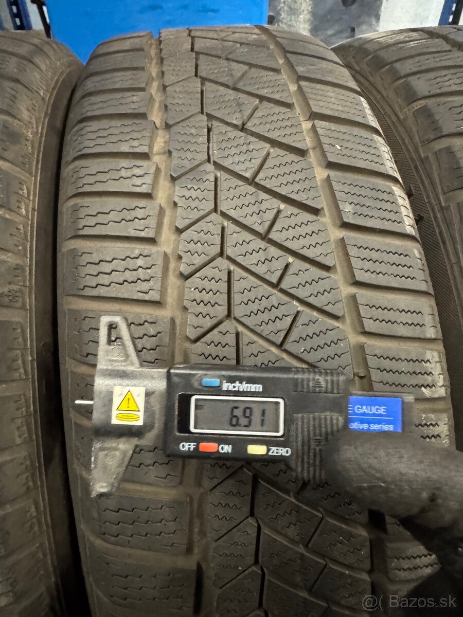 hliníkové disky BMW r18, Zimné continetal 205/55 R18 - 9