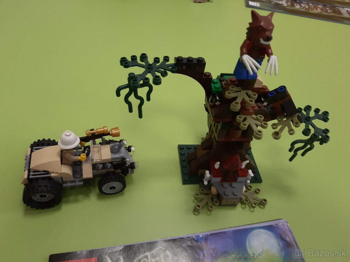LEGO 9468, 9463 - séria Castle - Vampírsky hrad + Vlkolak - 9