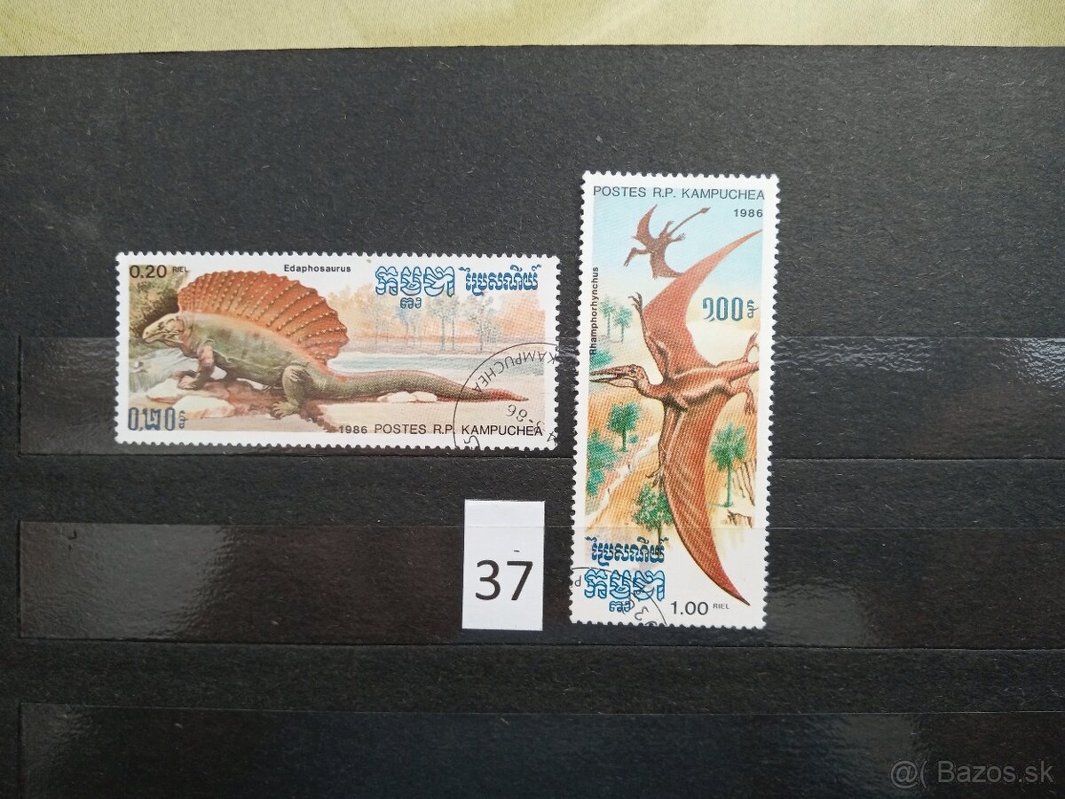 Poštové známky č.488 - ÁZIA - II. - 20 ks sérií - 9