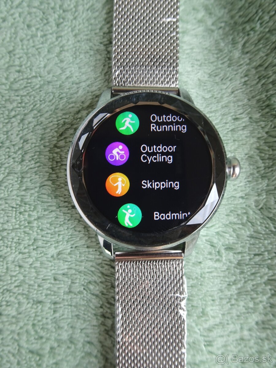 Predám elegantné dámske fitnes hodinky RoHS-komplet - 9