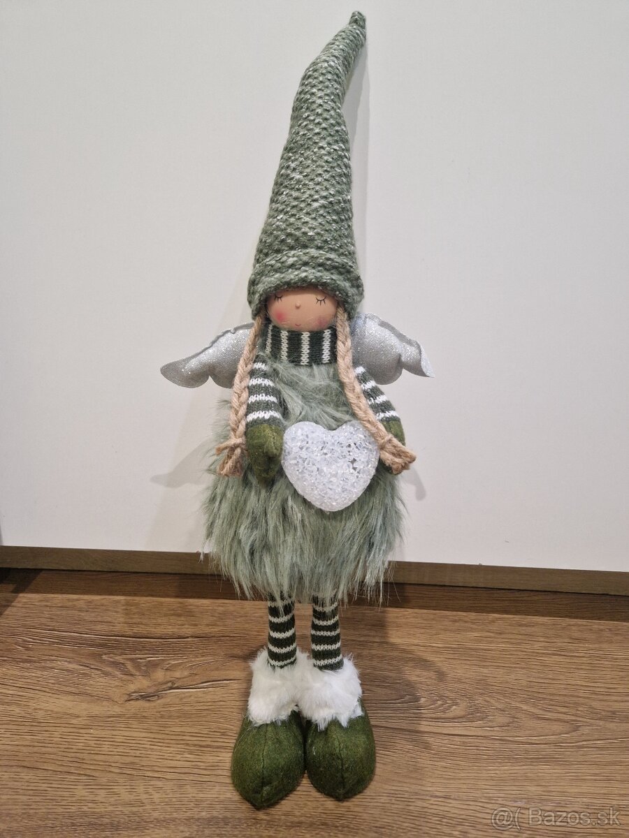 Postavicky Anjelika s led srdieckom a led hviezdou - 9