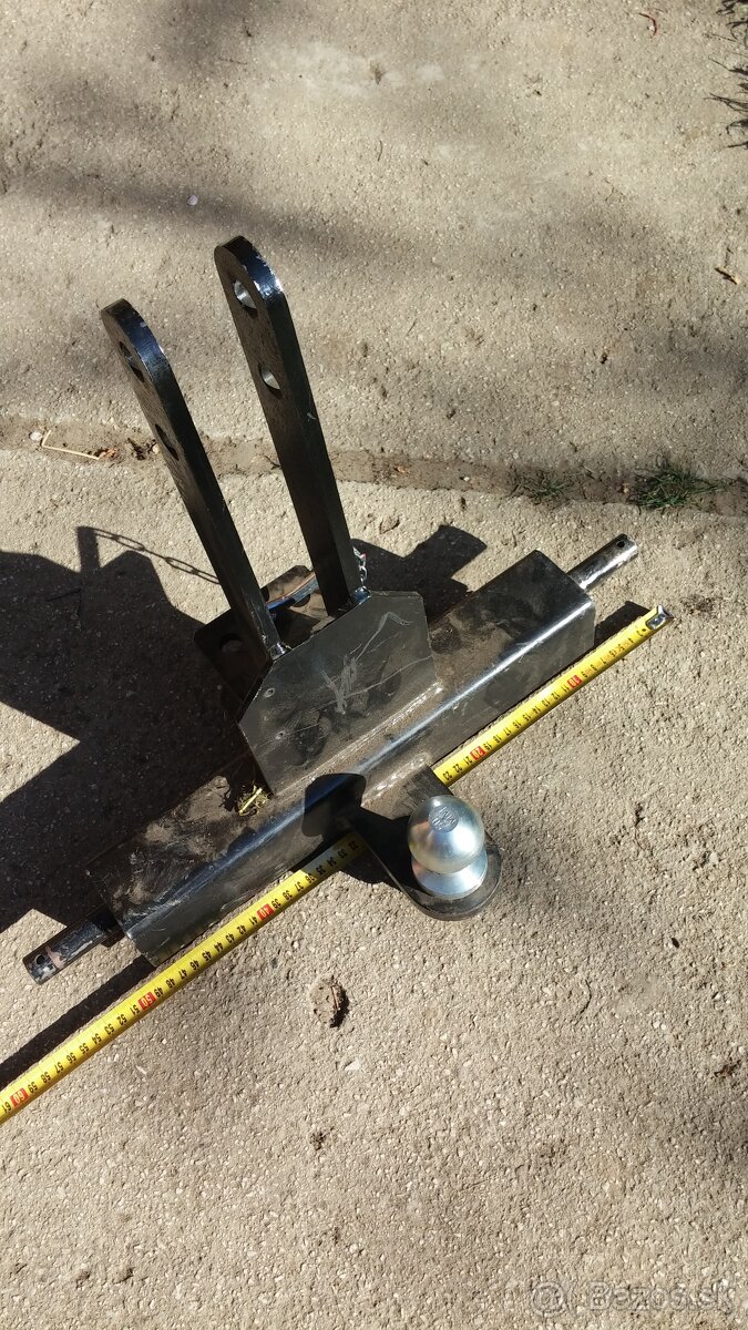 Záves na trojbod guľa na pripojenie náradia na agzat - 9