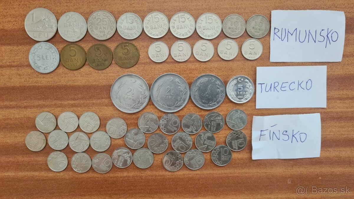 Staré mince - mix - 9