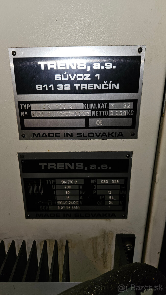 SOUSTRUH HROTOVÝ SN 710 S/2000 - 9