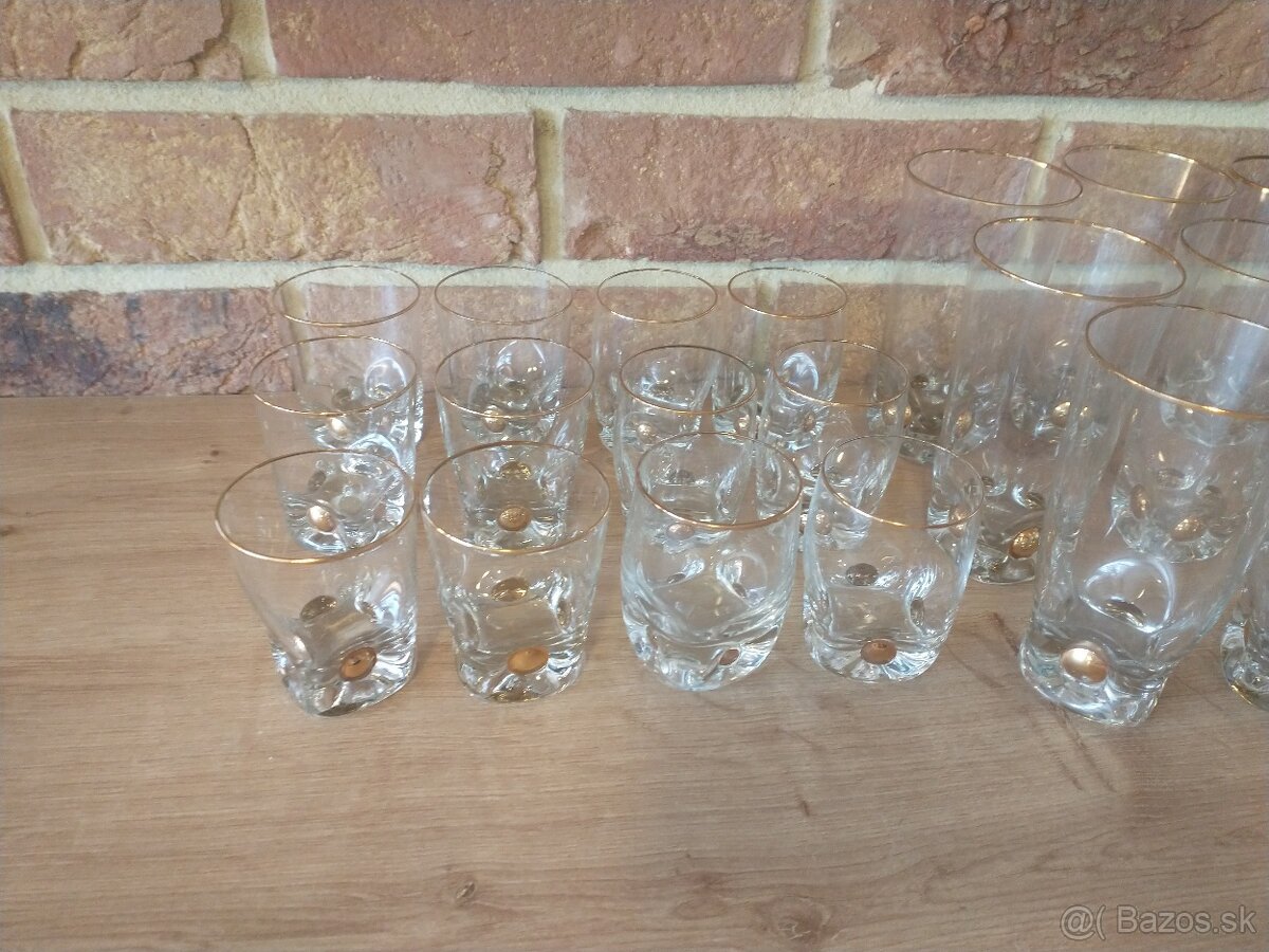 poháre zlatý jano,zlatá zuzana, karafa, džbán, nádoba na ľad - 9