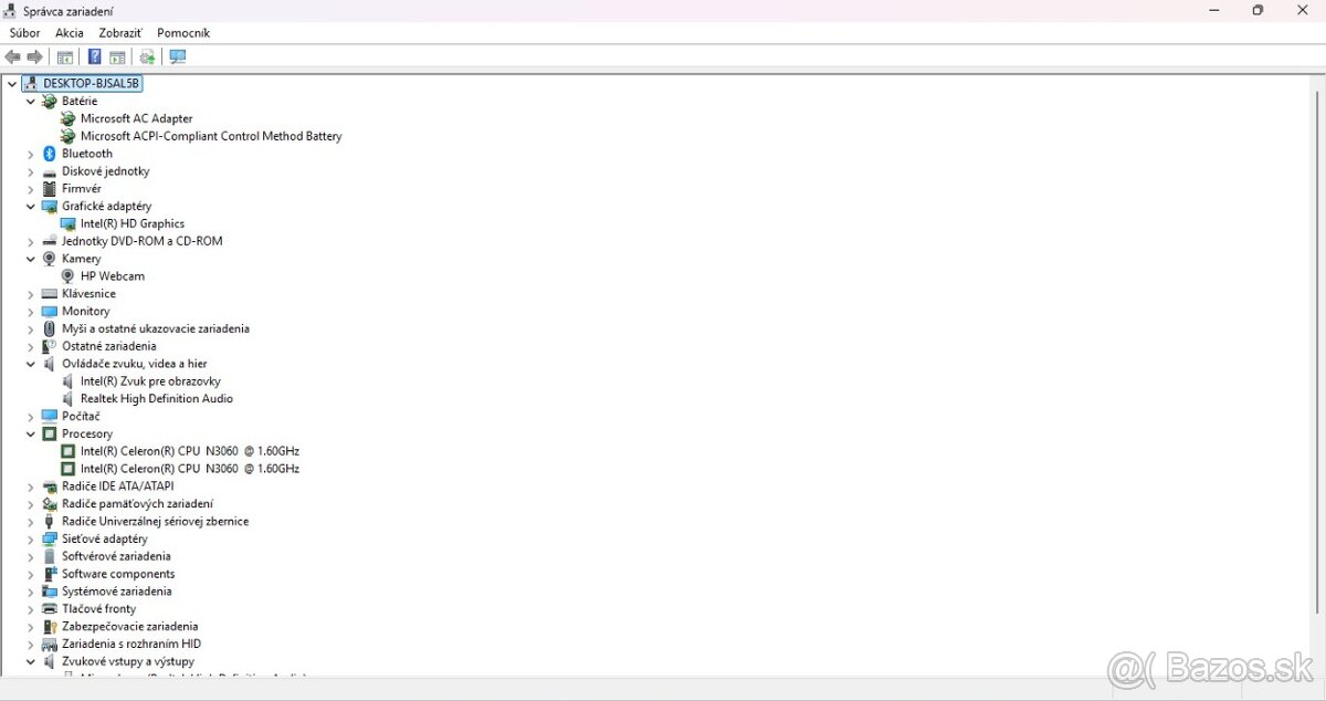 HP 250 G6 15,6" (Win11 / 4GB / 256GB SSD) Čierny - 9