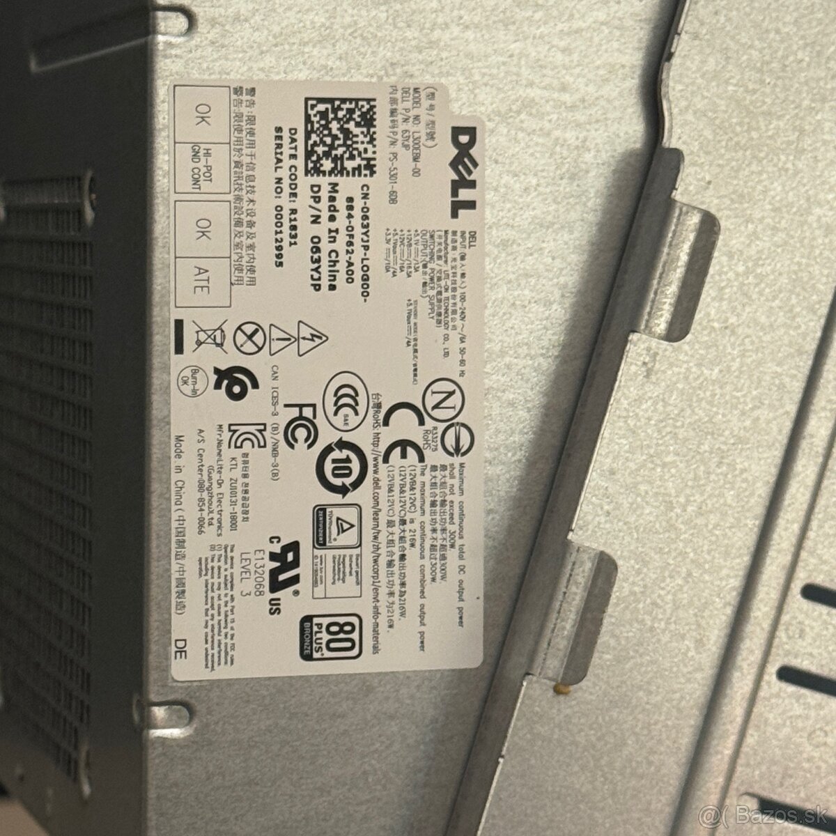 Dell Precision 3630 skriňa + doska + zdroj - 9