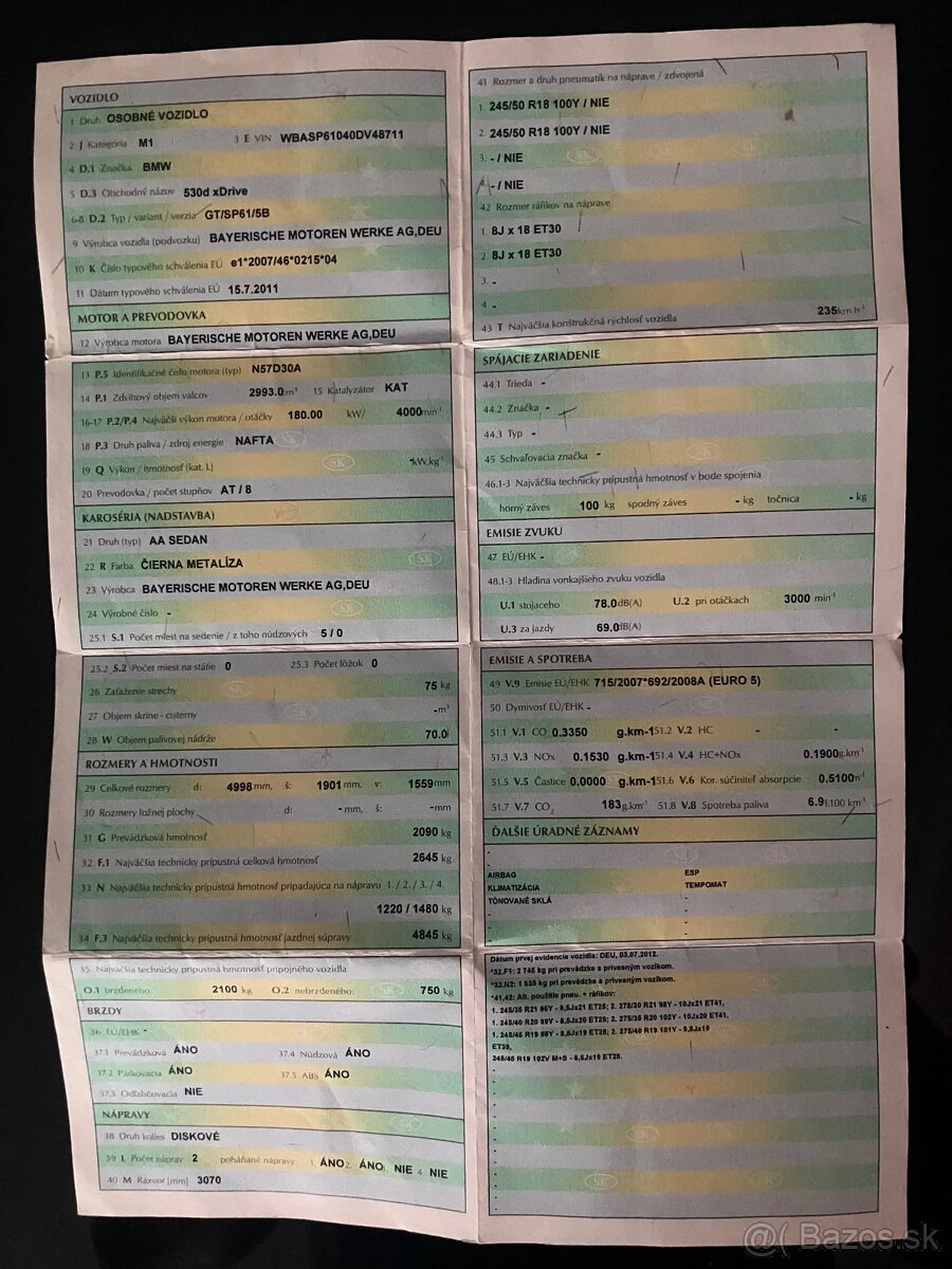 BMW GT 530d xDrive,rv2012 - 9