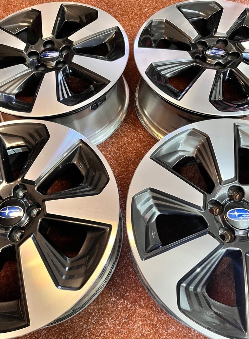 5x100 R17 Originál Subaru Forester - XV - TOP STAV - 9