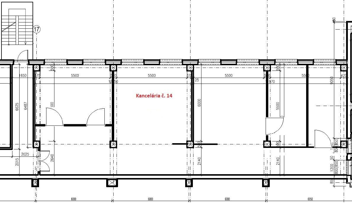 Rekonštruované kancelárske priestory na prenájom - ul. Údern - 9